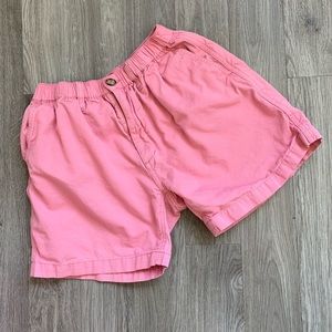 Men’s pink The Derbys Chubbies size medium